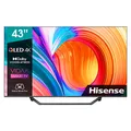 Hisense 43A7GQ, 4K/UHD, QLED, Smart TV, 108 cm [43 Zoll] - Silber, Betriebsystem VIDAA U