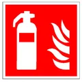 SafetyMarking Brandschutzaufkleber "Feuerlöscher" quadratisch 15,0 x 15,0 cm, 1 St.