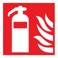 SafetyMarking Brandschutzschild Folie B150xH150 mm Feuerlöscher langnachleuchtend