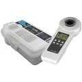 Pool Improve POL01, Photometer, Schwarz, Weiß, Digital, Alkalinität, Chlormessung, Kombiniertes Chlor, Cyanursäure, Freies Chlor, Gesamtchlor,..., Alkalinität, Freies Chlor, pH, Akku
