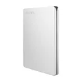 Toshiba 1TB Canvio Slim - Tragbare Externe Festplatte, HDD Kompatibel mit Windows und Mac, USB 3.2. Gen 1-Technologie, Aluminiumgehäuse, Silber (HDTD310XS3DA)