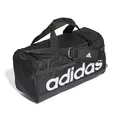 adidas Unisex Essentials Duffel Bag, Black/White, S