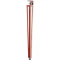SOTECH 1 Stück Tischbein ColorLine In F-Form Rosa Anschraubbar Konisch mit Klemmschraube Höhe 745 mm