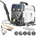 Stahlwerk Schweißgerät Mig Mag 200 St Plus – Igbt-inverter Mit 200 A, Schutzgasgerät Mit Synergischem Drahtvorschub, Flux (fülldraht) Geeignet, Lift-tig & Mma (e-hand/arc) Funktionsfähig