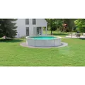 STEINBACH Stahlwand-Pool "Nuovo de Luxe II", ⌀xH: 460 x 120 cm, Komplettset ohne Filteranlage - weiss