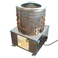 Beeketal 'BRM1600' Geflügelrupfmaschine auf Rollen für Hühner und Enten, Nassrupfmaschine Kapazität: ca. 150 Geflügel pro Stunde mit 2-3 Tieren pro Durchgang (max. 5kg Belastung oder 3 kg pro Tier)