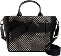 Ted Baker Handtasche Umhängetasche Jessa Bow Canvas Mini Tote Black schwarz