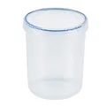 Lock & Lock runde Behälter, transparent, plastik, farblos, 900 ml
