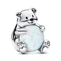 Pandora Kettenanhänger Silber Charm Polarbär