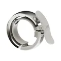Knog Fahrradklingel Oi Prima, Fahrrad Zubehör, Grau, 23,8-31,8 mm, Knop