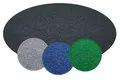 Rasenteppich Field Rund 130 cm Anthrazit - Outdoor Teppich für Pool, Terrasse & Balkon
