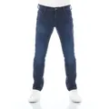 MUSTANG Tapered-fit-Jeans Herren Jeanshose Real X Oregon Tapered K Slim Fit Denim Hose mit Stretch blau 38W / 36L