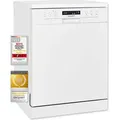 Exquisit Geschirrspüler GSP9414-030D weiss | Spülmaschine 60 cm | Maßgedecke: 14 | InnoWash | Aquastop | Auto Türöffner | Restlaufzeiten Anzei... - Weiß