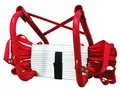 Feuerleiter Notfallleiter 4,5 m Universal-Aufhänger, 450 kg belastb.