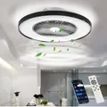 BKZO moderne Smart-LED-Deckenleuchte mit Ventilator Ø 60cm, Deckenventilator
