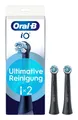iO Ultimative Reinigung, Original Aufsteckbürsten, Schwarz, 2 Stück