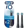 Oral-B iO Ultimative Reinigung 2er (schwarz, Überlegene Plaque-Entfernung) - Schwarz