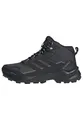 adidas Damen Terrex Skychaser Ax5 Mid Gore-Tex Hiking Shoes, Carbon/Core Black/Semi Flash Aqua, 36 EU
