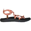 Teva Damen Voya Infinity Sandale (Größe 38, braun)