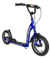 BIKESTAR Roller Kinderroller Tretroller Kickscooter mit Luftreifen für Jungen und Mädchen ab 6-7 Jahre | 12 Zoll Sport Kinder Scooter | Blau | Risikofrei Testen