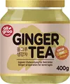 Allgroo Ingwer Tee — Ingwer Zubereitung für Tee oder als Brotaufstrich, vegan und glutenfrei (1 x 400 g)