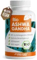 BIO Ashwagandha Kapseln 180x mit KSM-66 Bio-Ashwagandha - 600 mg Ashwagandha-Wurzelextrakt in Bio-Qualität - laborgeprüft mit Zertifikat - Vorrat für 3 Monate