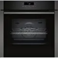 Neff B6ACJ7AG3 N50  Einbaubackofen, 59,4 cm breit, 71 L, Pyrolyse, 7 Heizarten