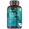 Kalzium Magnesium Zink - 400 Tabletten - 1+ Jahr - 500mg Calcium pro Tagesdosis