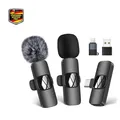 Lavalier Mikrofon Wireless USB C Plug Play Rauschunterdrückung 20 Meter Reichwe