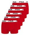 FILA Herren Boxershorts Unterhosen Man Boxers FU5016 6er Pack, Farbe:Rot, Wäschegröße:2XL, Artikel:-118 red