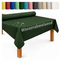 DecoHomeTextil Heimtextilmanufaktur Tischdecke Rolle Vliesstoff Tischläufer Vlies wasserabweisend grün 100 cm x 2500 cm