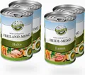 Bellfor Starter-Paket Nassfutter - Getreidefrei: 2 x Bellfor Freiland-Menü 400 g, 2 x Bellfor Heide-Menü 400 g - 1,600.00 g