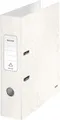 LEITZ® Ordner WOW 1005, DIN A4, Rückenbreite 80 mm, weiß 181344