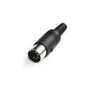 5-pol. Diodenstecker DIN-Stecker zum Löten Montage Lötkontakte Dioden-Stecker