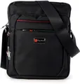 BAG STREET Umhängetasche Polyester Tasche Damen Herren (Umhängetasche, Umhängetasche), Herren, Damen, Jugend Tasche Textil-Polyester schwarz