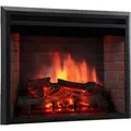Kaminio Elektrokamin Luca Einbaukamin Heizung, 3D-Flammeneffekt, 9 Flammen 23 Zoll