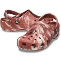 Crocs Classic Marbled Clog Weinrot US M6/W8 (EU 38-39)