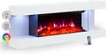 Balderia Elektrokamin Lumina, Standkamin mit Heizung 2000W, 3D-Flammeneffekt, Fernbedienung, Timer, Thermostat