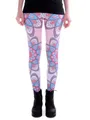 cosey Leggings Mandala Line Leggings (Einheitsgröße XS - L) (farbenfrohes Blumen-Design • figurbetonte Passform • schnelltrocknend, Einzelartikel) Mandala Blumen