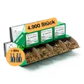 PARCO Spanplattenschrauben Set 4.900-teilig Holzschrauben Universalschrauben TX
