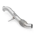 RM Motors Downpipe Rohr Decat kompatibet mit E87 118d, 120d, E90, E91 318d, 320d M47N2 122PS 163PS 2003 2004 2005 2006 2007 EURO4