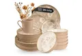 Moritz & Moritz Tafelservice MARIELLA Geschirrset Beige für 6 Personen (24-tlg), 6 Personen, Steinzeug, Geeignet für Spülmaschine & Mikrowelle