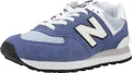 New Balance 574 Wildleder Trainer, Blau 40.5 EU
