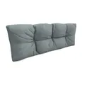 POKAR Palettenkissen mit schöner Steppung Auflage Palettensofa, Größe:Rückenkissen 120 x 40, Farbe:Blau