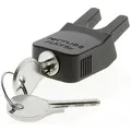 KLICKfix Steckschloss für Racktime Adapter, schwarz