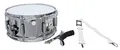 GEWA Marching Snaredrum, Marschtrommel 14 x 6,5", Metallkessel, inkl. Trageriemen und Kniebügel