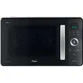 Whirlpool JQ 280 MB Mikrowelle, Kombinations-Heizlüfter, freiinstallierbar, mit Dampfgarer, niedriger Grillrost und Griff, 30 l, Schwarz, 54,8 x 5... - Schwarz