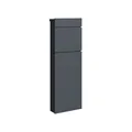 Briefkasten Standbriefkasten Design Postkasten AACHEN 115cm, Stahl anthrazit