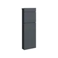 Briefkasten Standbriefkasten Design Postkasten AACHEN 115cm anthrazit 2. WAHL
