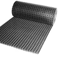 Ringgummimatte Gummimatte Wabenmatte Lochmatte für außen robuste Outdoor Schmutzfangmatte Meterware Höhe 22mm 100x210cm